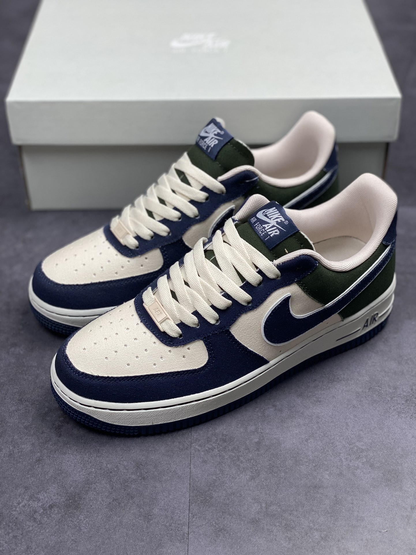 180 Nike Air Force 1 Low 07 米绿蓝315122-661