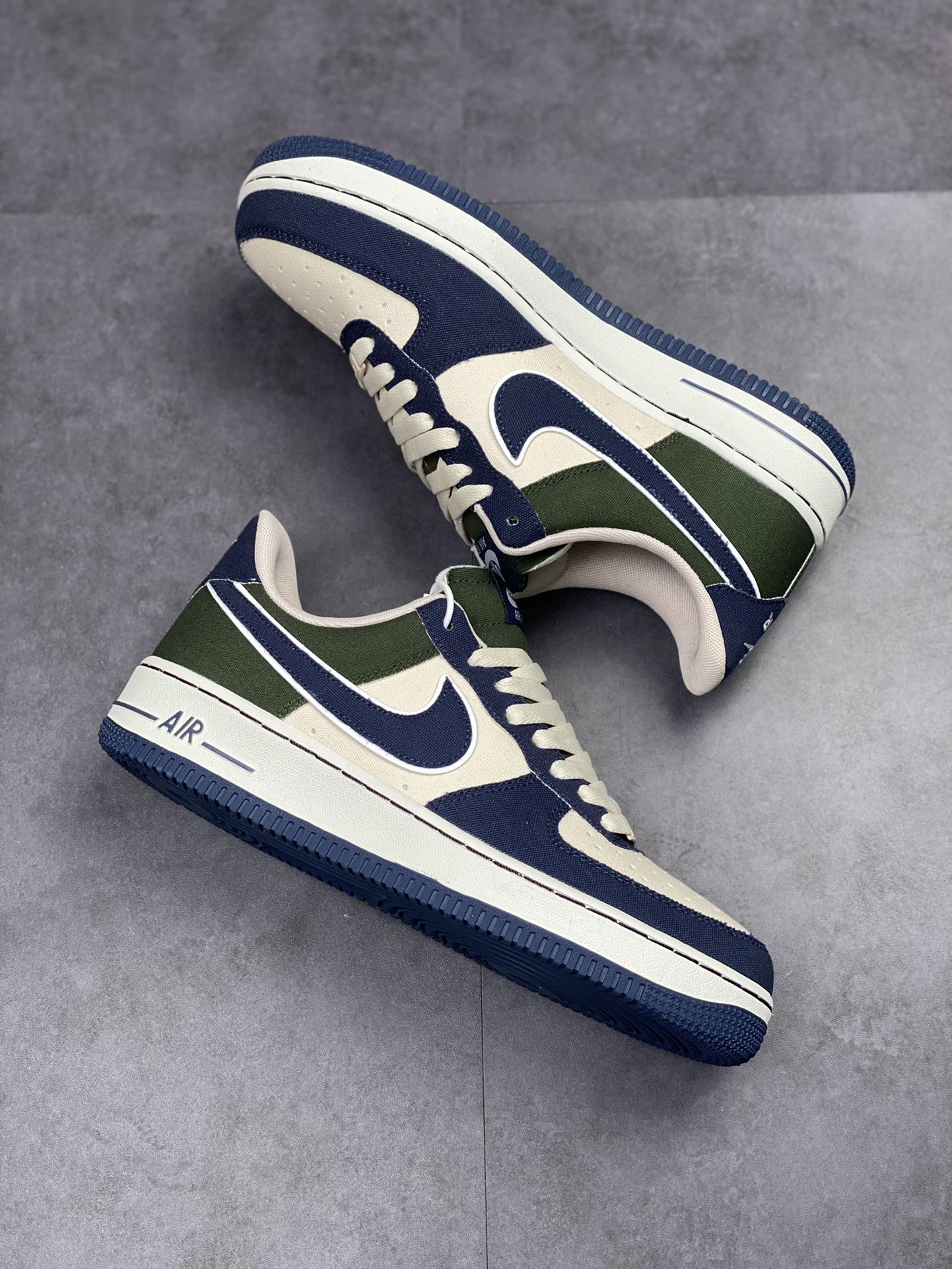 180 Nike Air Force 1 Low 07 米绿蓝315122-661