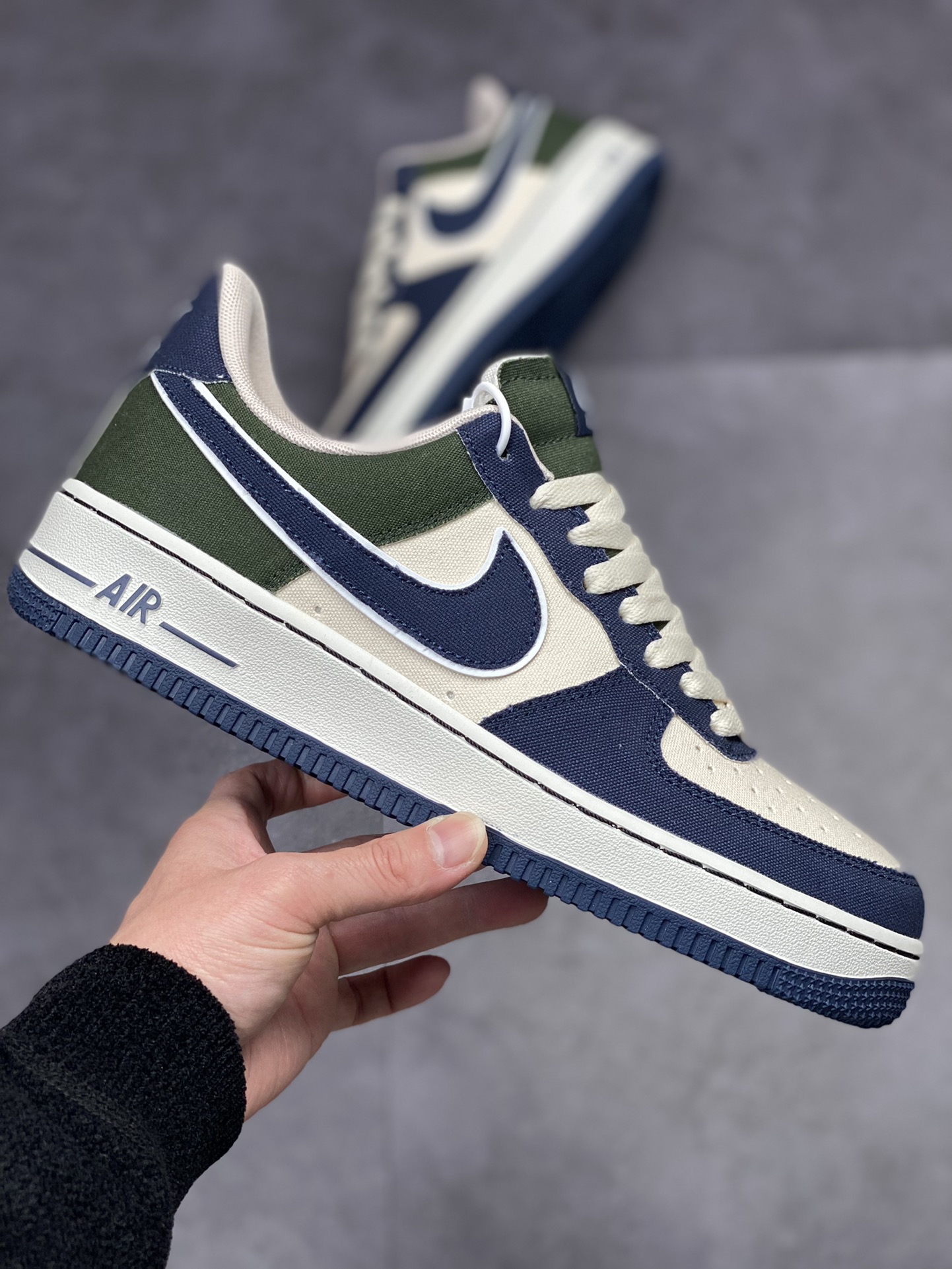 180 Nike Air Force 1 Low 07 米绿蓝315122-661