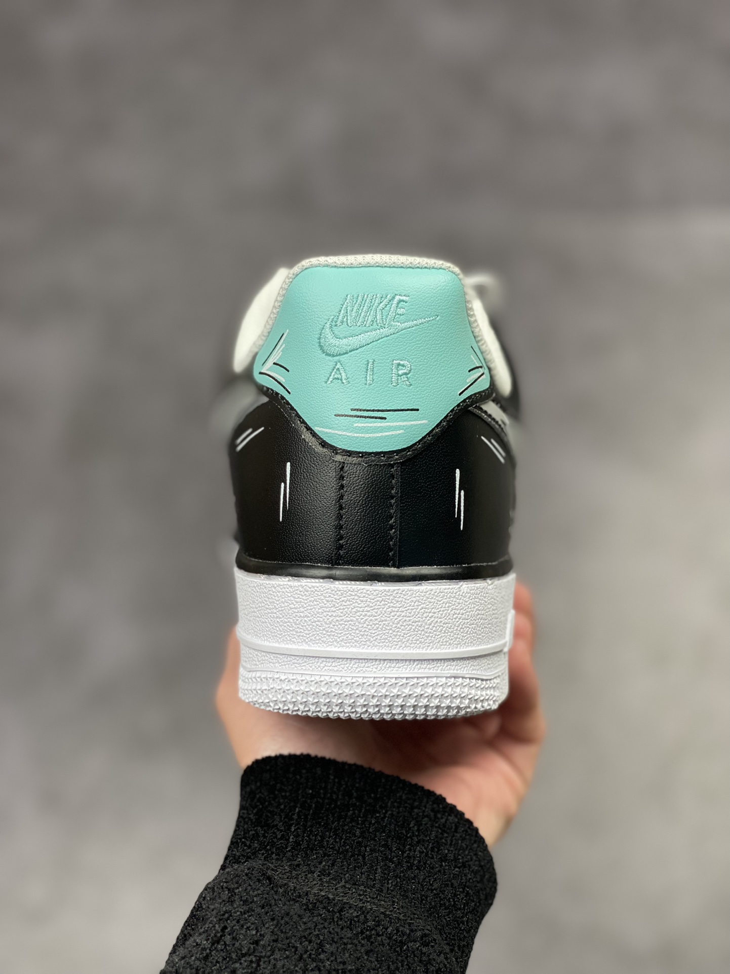 240 Nike Air Force 1 Low 07 黑钻石限定 CW2288-215