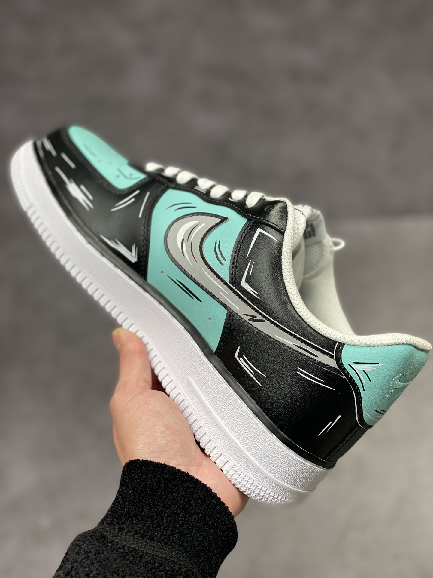240 Nike Air Force 1 Low 07 黑钻石限定 CW2288-215