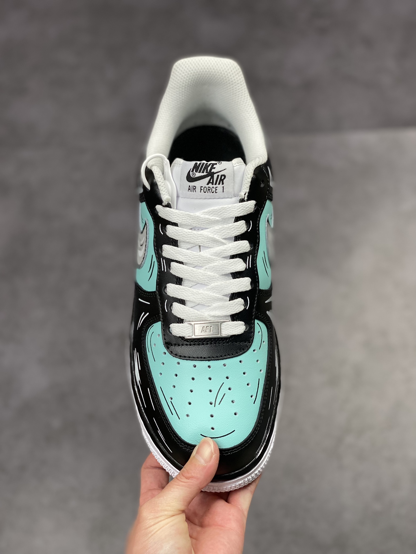 240 Nike Air Force 1 Low 07 黑钻石限定 CW2288-215