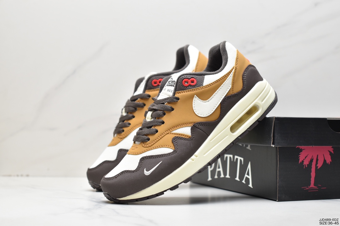 130 耐克Nike Air Max 1 OG 初代复古气垫百搭休闲运动慢跑鞋 DH1348-100