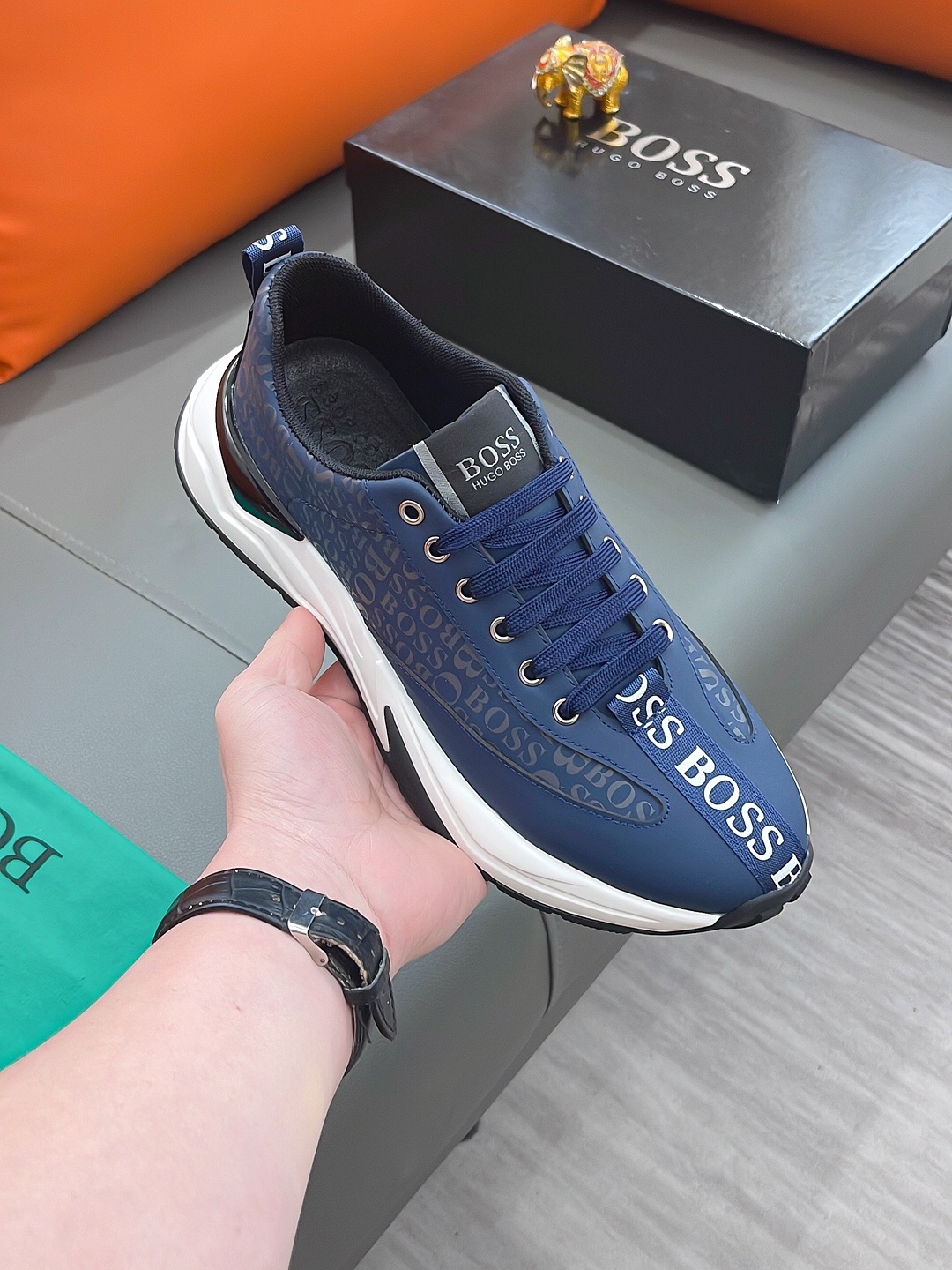 Nombre del producto: BOSS "BOSS" P230 yardas regulares: 38-44 (zapatos casuales) Materiales del prod