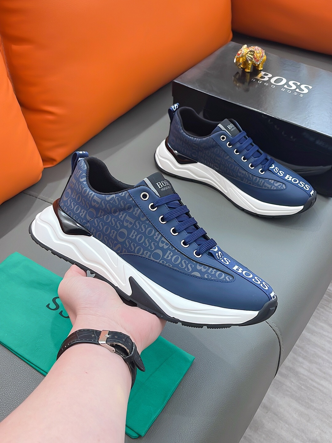 Nombre del producto: BOSS "BOSS" P230 yardas regulares: 38-44 (zapatos casuales) Materiales del prod