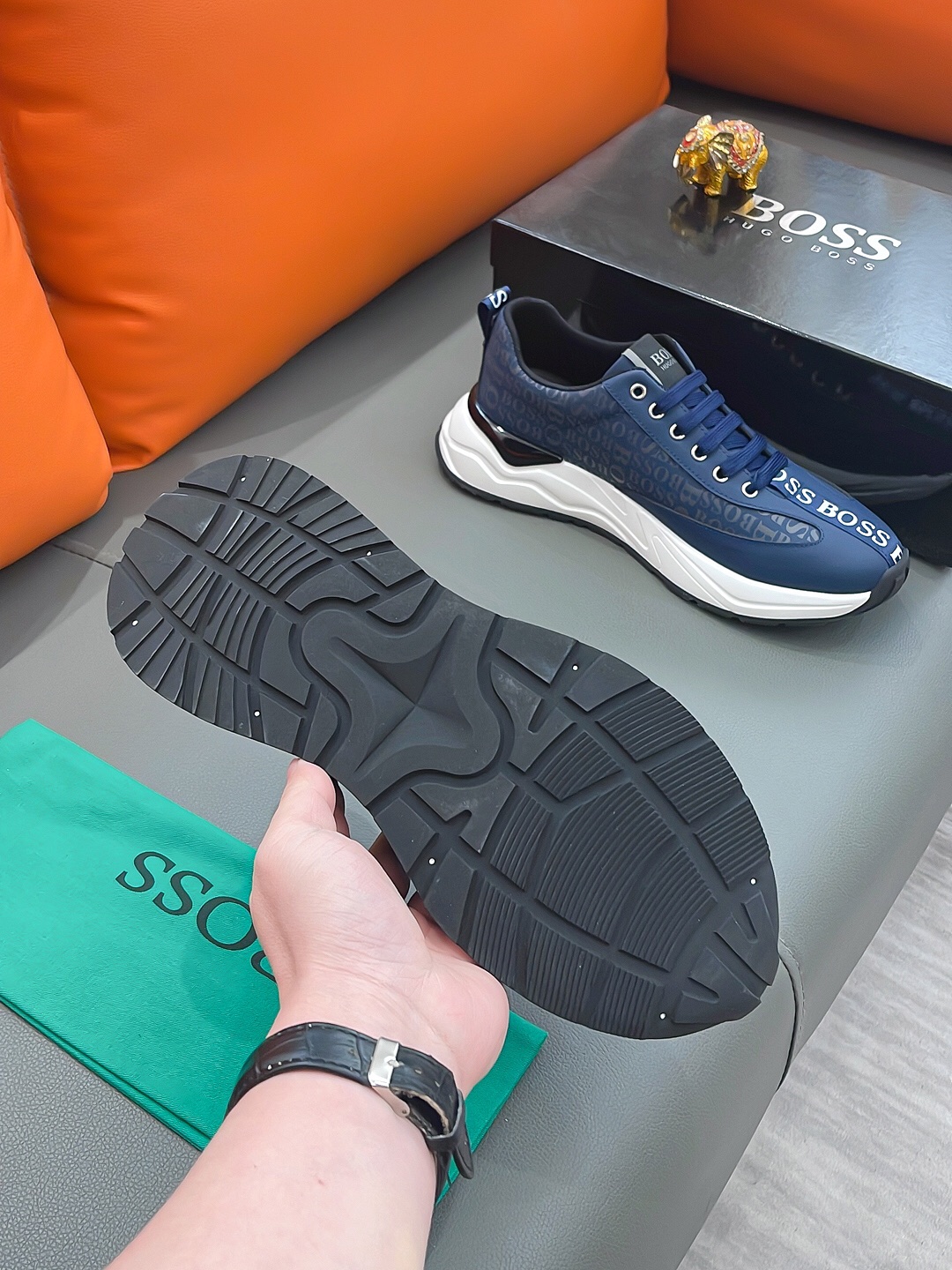 Nombre del producto: BOSS "BOSS" P230 yardas regulares: 38-44 (zapatos casuales) Materiales del prod