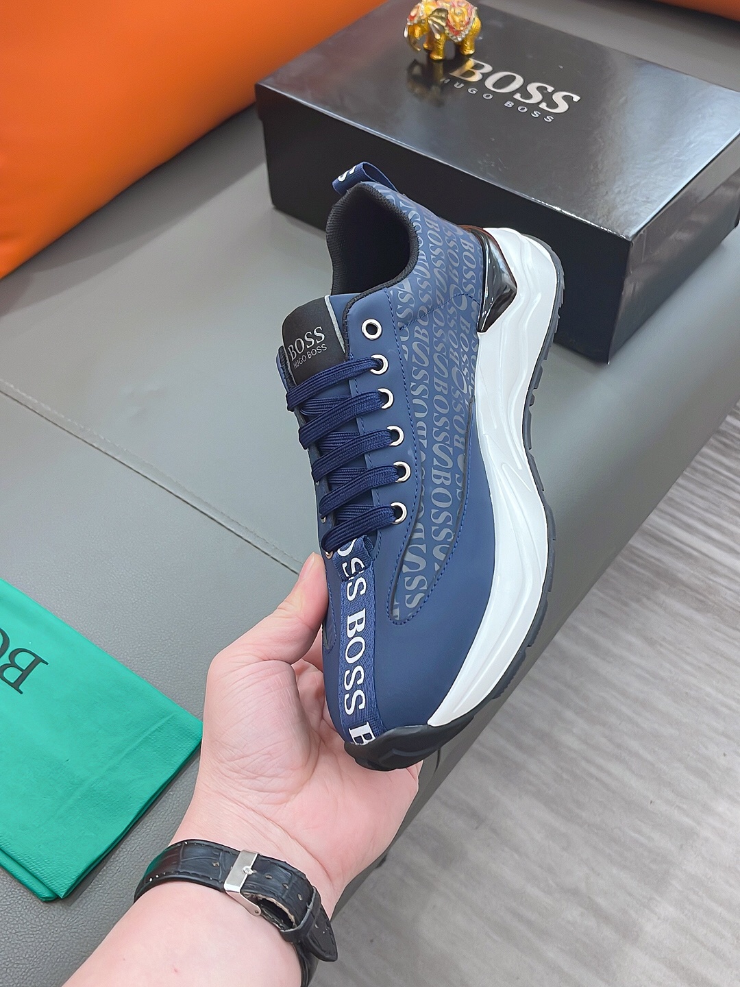 Nombre del producto: BOSS "BOSS" P230 yardas regulares: 38-44 (zapatos casuales) Materiales del prod
