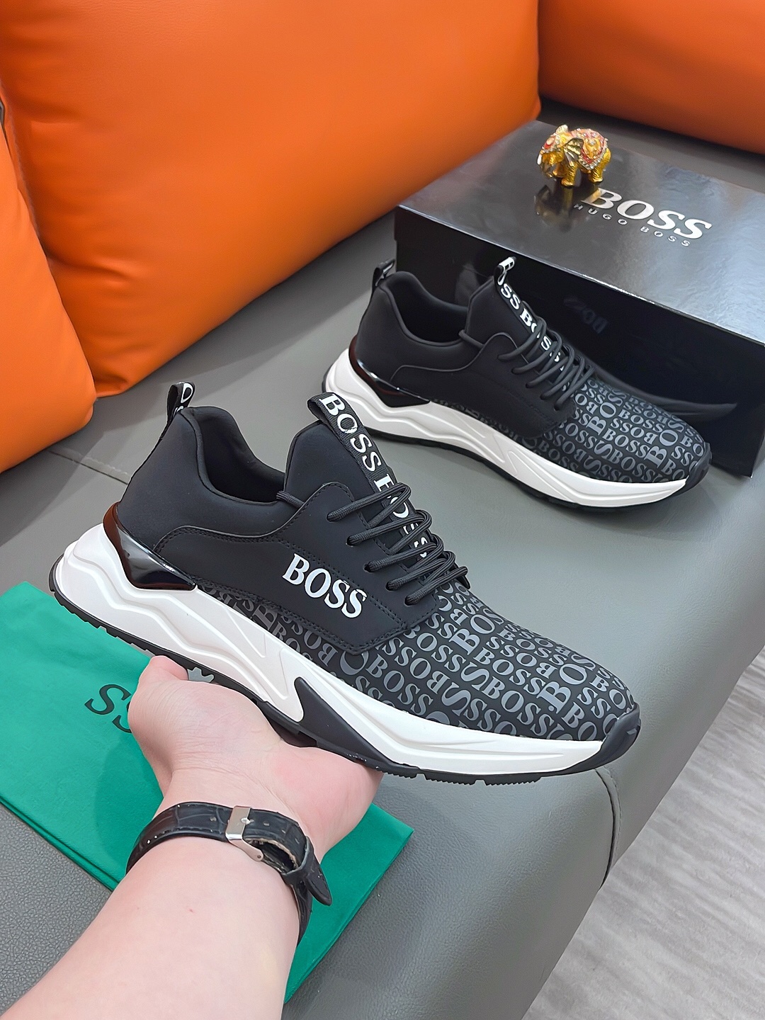 Nombre del producto: BOSS "BOSS" P230 yardas regulares: 38-44 (zapatos casuales) Materiales del prod