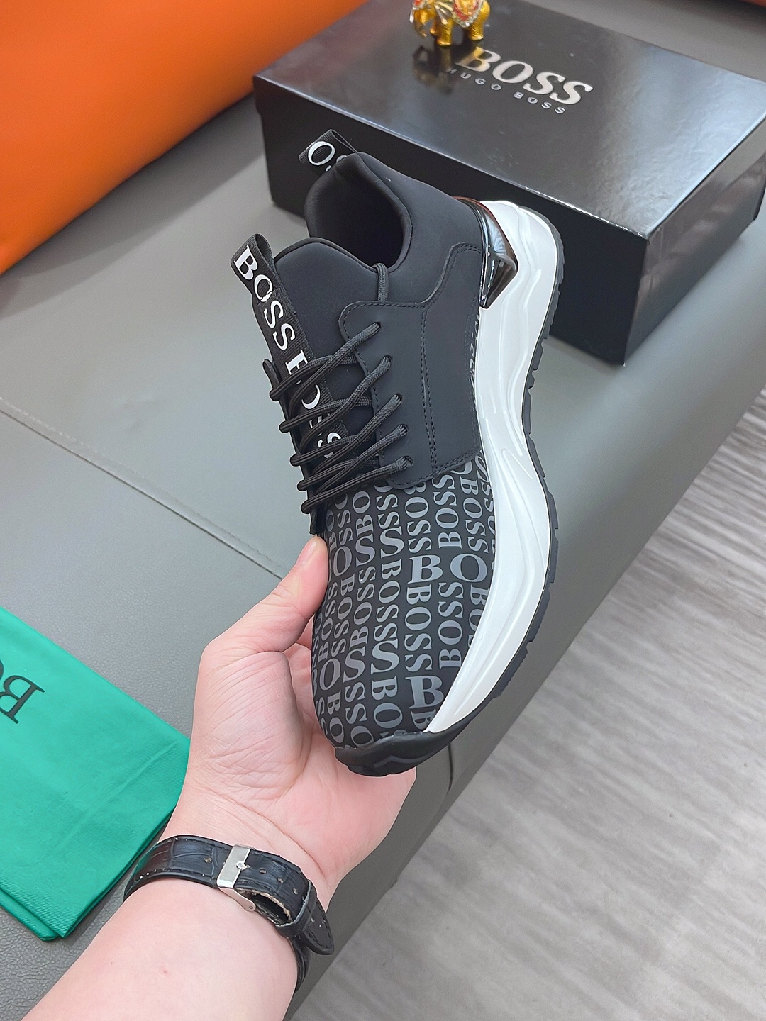 Nombre del producto: BOSS "BOSS" P230 yardas regulares: 38-44 (zapatos casuales) Materiales del prod