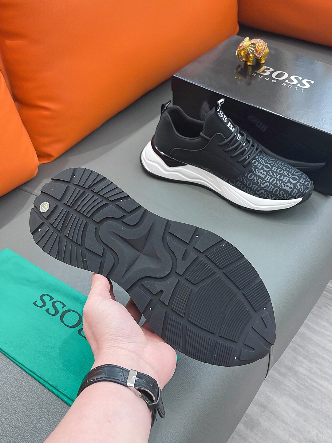 Nombre del producto: BOSS "BOSS" P230 yardas regulares: 38-44 (zapatos casuales) Materiales del prod