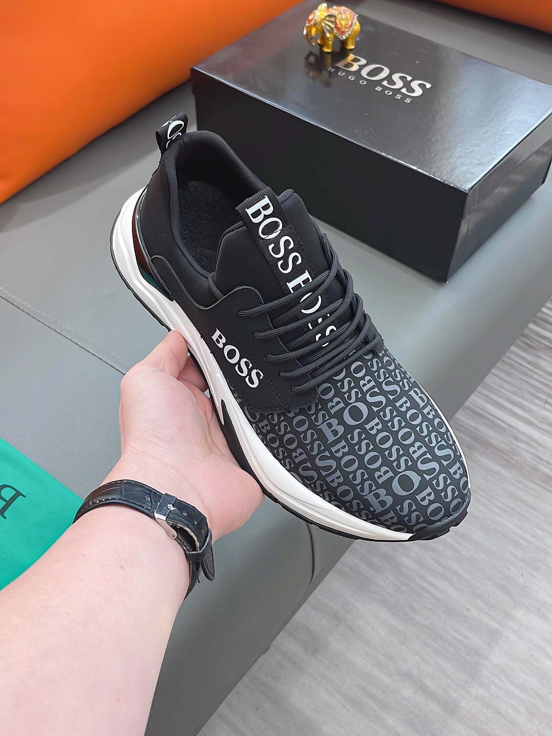 Nombre del producto: BOSS "BOSS" P230 yardas regulares: 38-44 (zapatos casuales) Materiales del prod