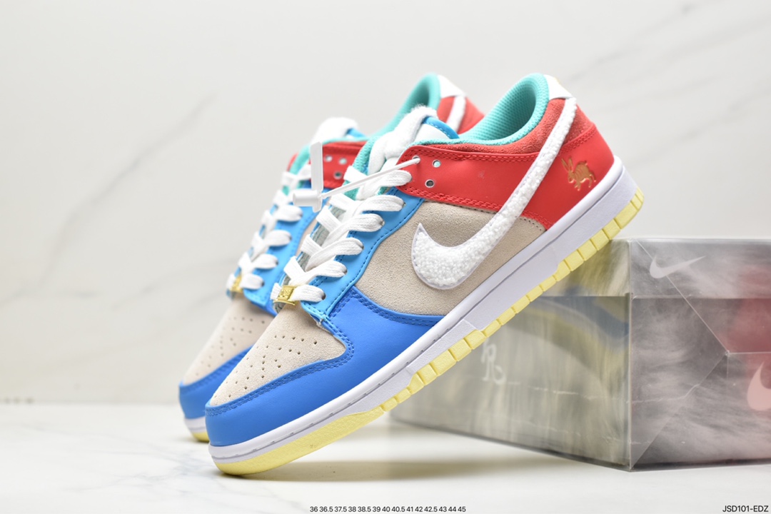 200  Nike Dunk Low "Year of the Rabbit 免年 北京防滑耐磨 FD4203-111