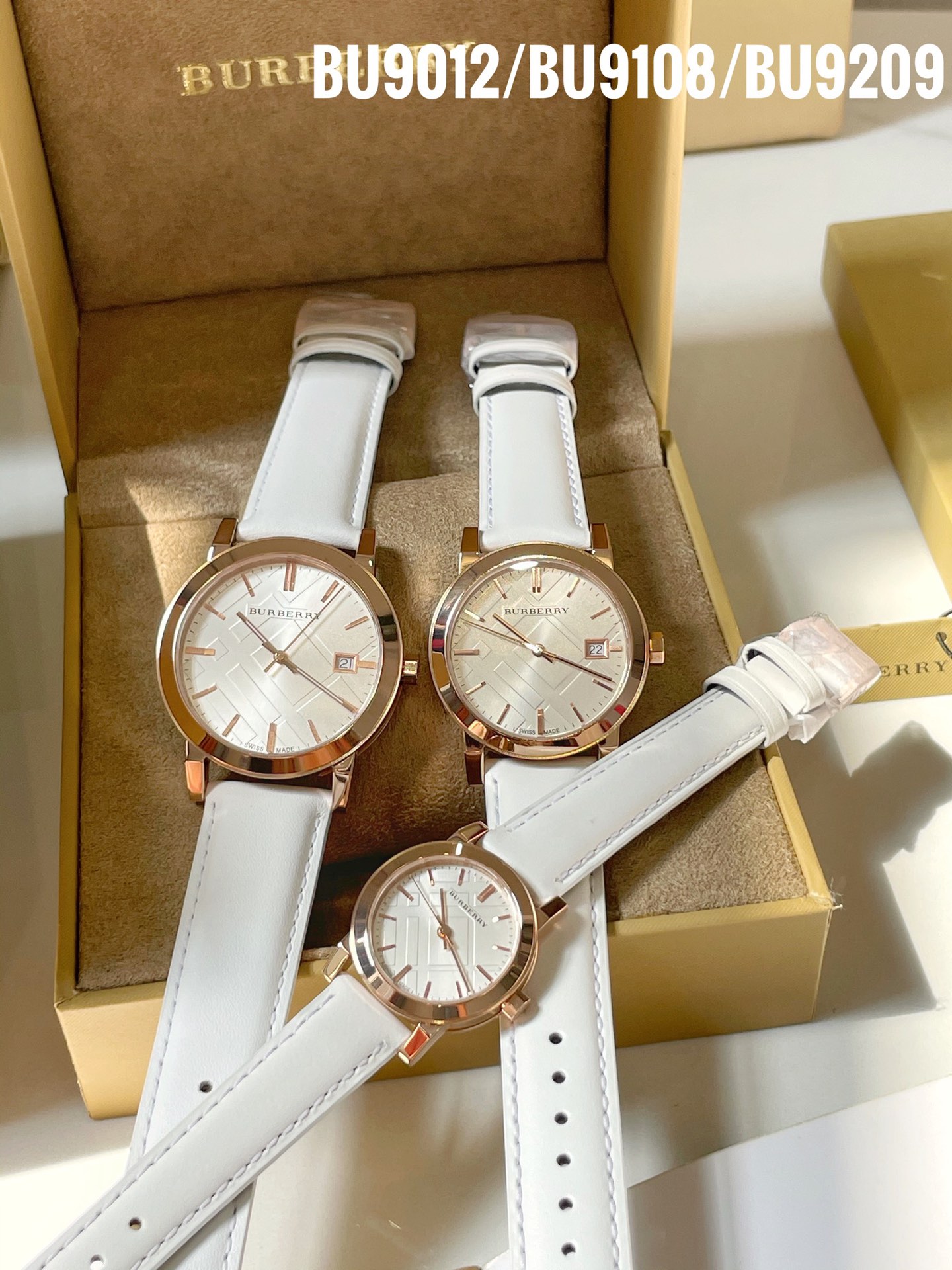 Burberry Watches: BU9012, BU9108, BU9209 – Steel Shell, Sapphire Glass, Real Skin Tablet - 图片 8