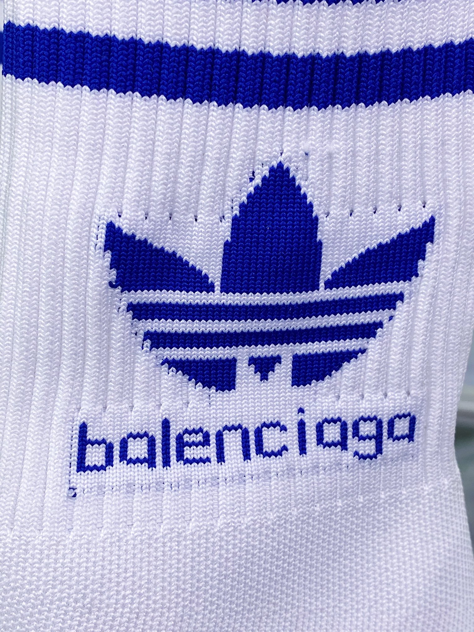 Balenciaga Speed ??Stretch-knit x Adidas hollow bottom knitted high-top