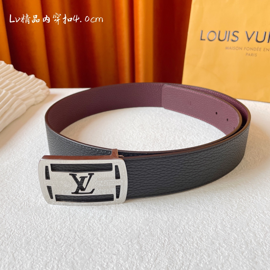 LOUISVUITTON[正]原单品质精挑细选头层牛皮搭配原单精品钢扣精工制作细节看图实物拍摄高端奢华宽