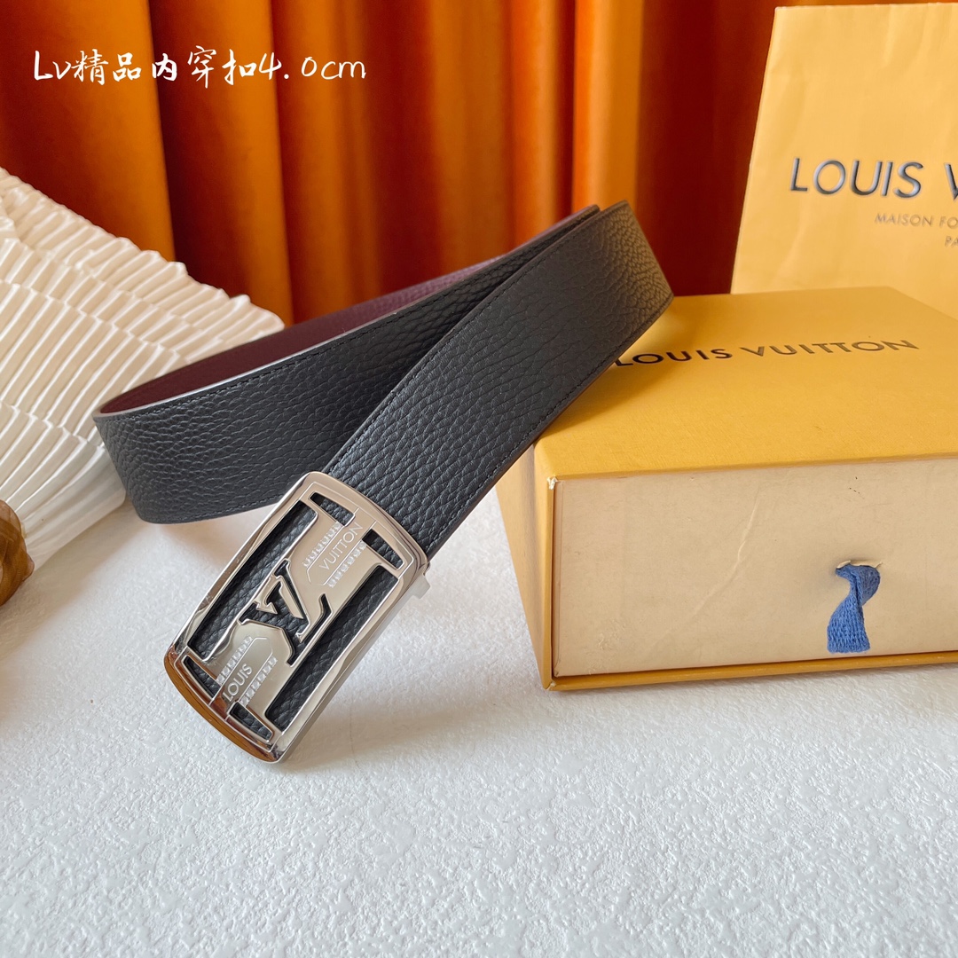 LOUISVUITTON[正]原单品质精挑细选头层牛皮搭配原单精品钢扣精工制作细节看图实物拍摄高端奢华宽