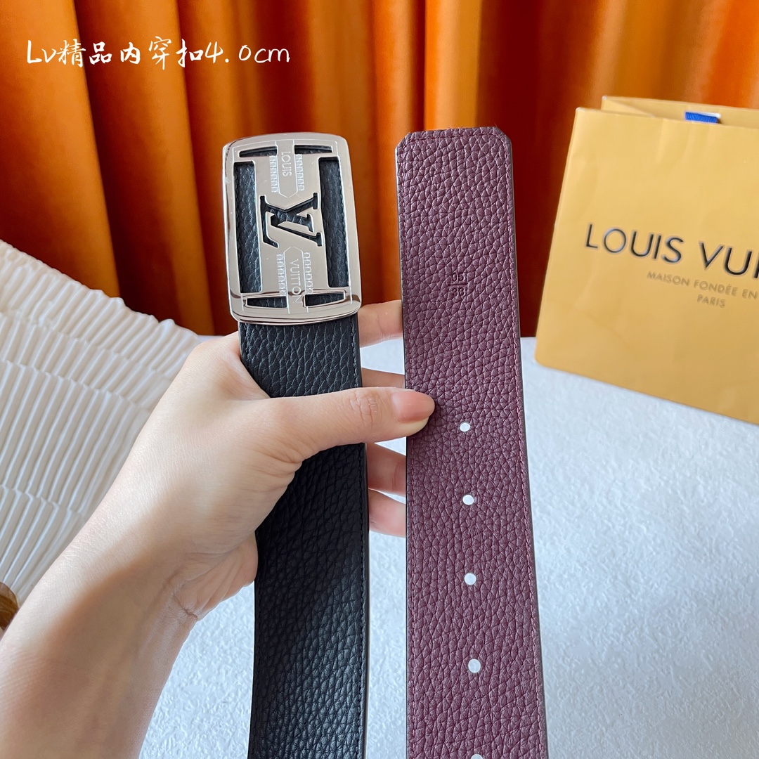 LOUISVUITTON[正]原单品质精挑细选头层牛皮搭配原单精品钢扣精工制作细节看图实物拍摄高端奢华宽