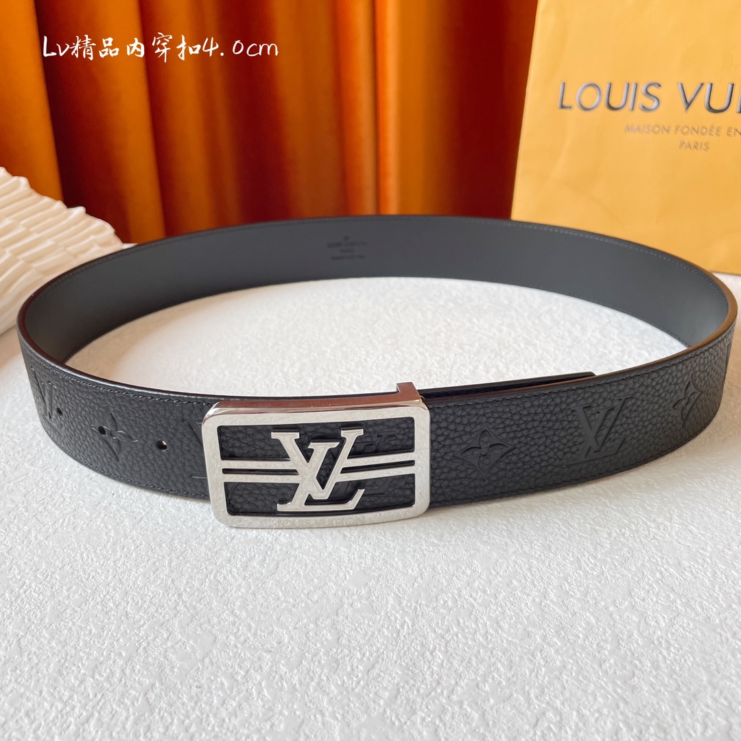 LOUISVUITTON[正]原单品质精挑细选头层牛皮搭配原单精品钢扣精工制作细节看图实物拍摄高端奢华宽