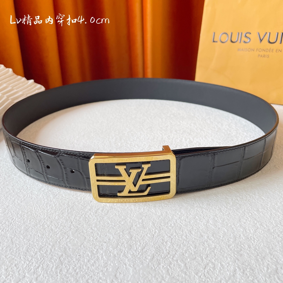 LOUISVUITTON[正]原单品质精挑细选头层牛皮搭配原单精品钢扣精工制作细节看图实物拍摄高端奢华宽