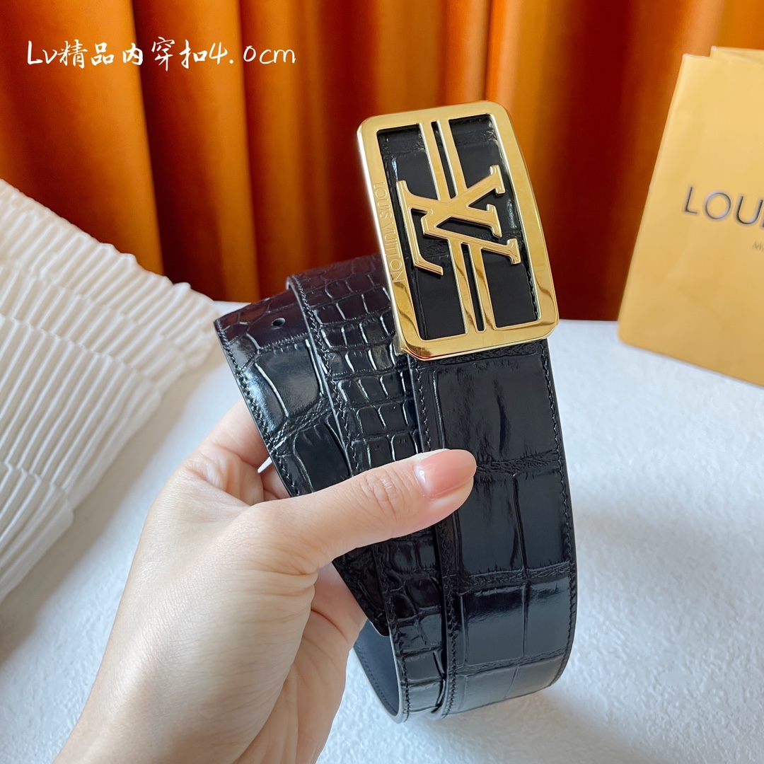 LOUISVUITTON[正]原单品质精挑细选头层牛皮搭配原单精品钢扣精工制作细节看图实物拍摄高端奢华宽