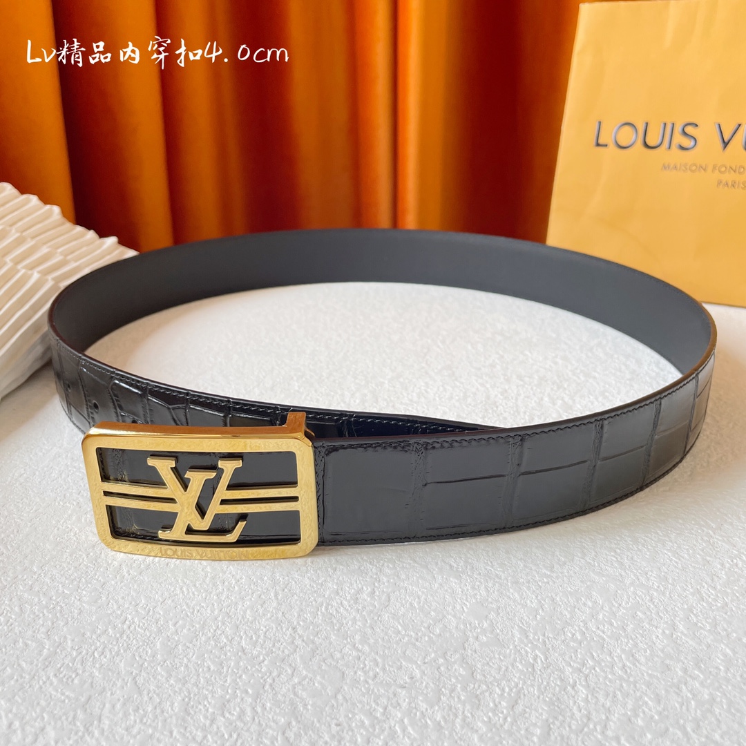 LOUISVUITTON[正]原单品质精挑细选头层牛皮搭配原单精品钢扣精工制作细节看图实物拍摄高端奢华宽