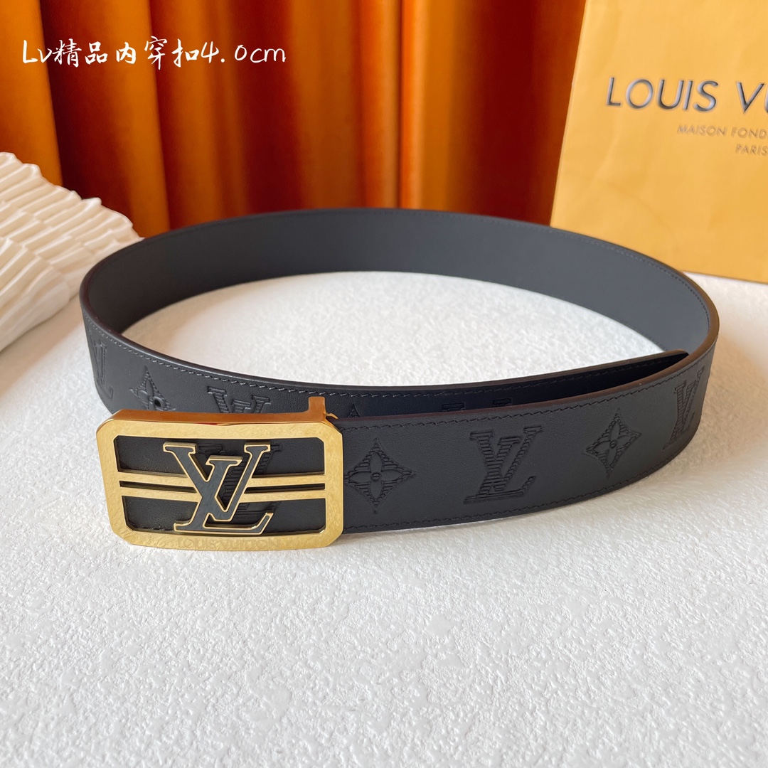 LOUISVUITTON[正]原单品质精挑细选头层牛皮搭配原单精品钢扣精工制作细节看图实物拍摄高端奢华宽