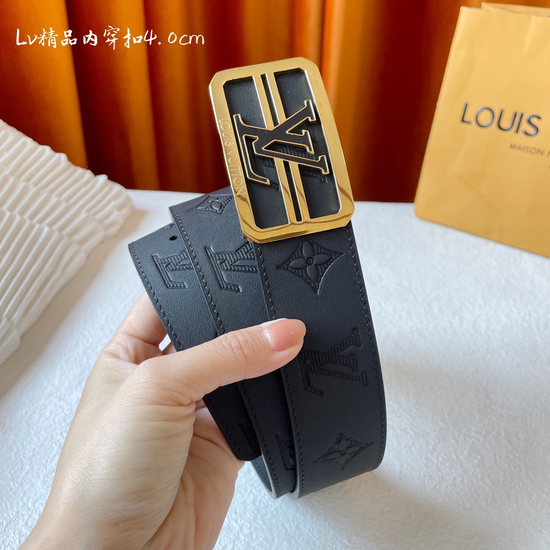 LOUISVUITTON[正]原单品质精挑细选头层牛皮搭配原单精品钢扣精工制作细节看图实物拍摄高端奢华宽