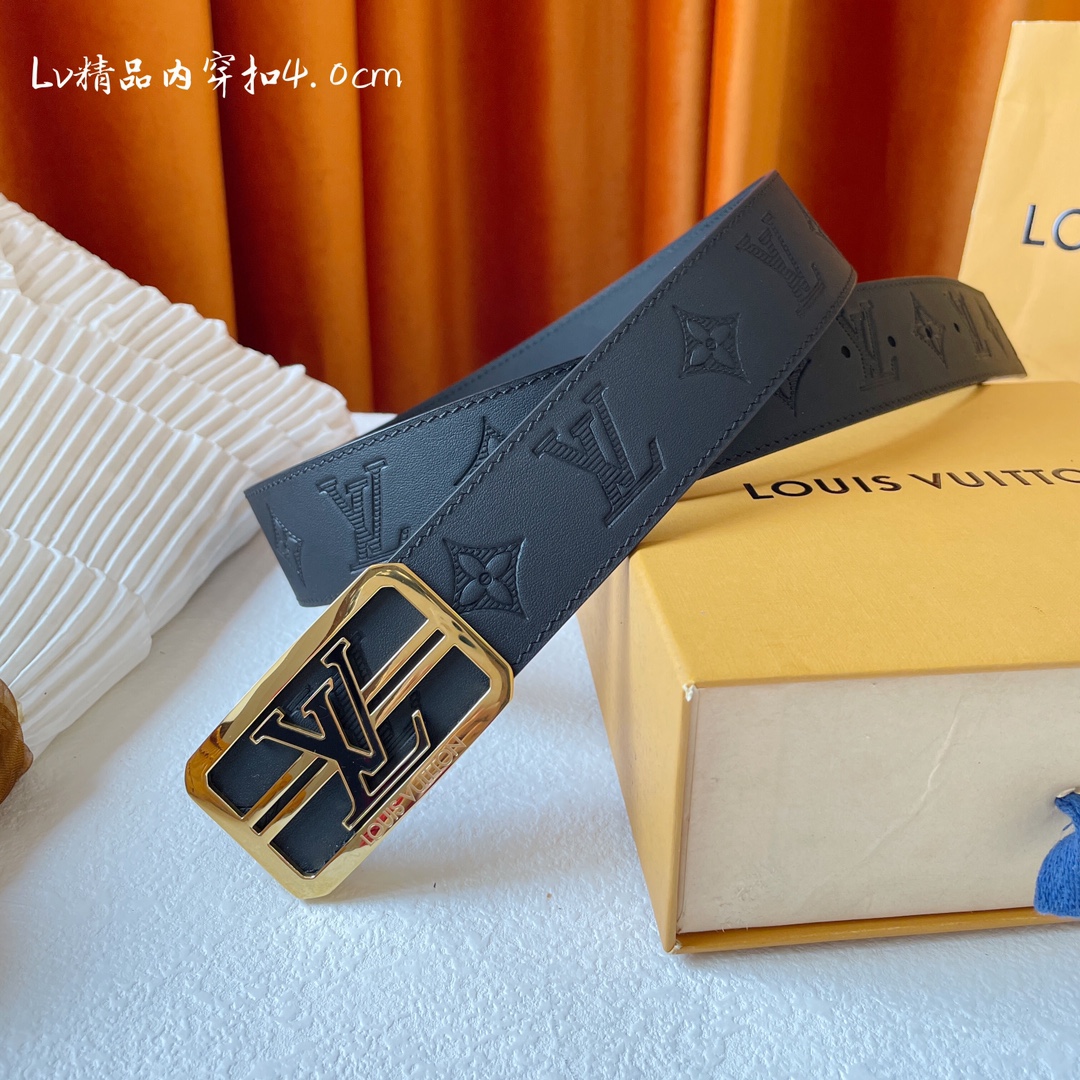 LOUISVUITTON[正]原单品质精挑细选头层牛皮搭配原单精品钢扣精工制作细节看图实物拍摄高端奢华宽