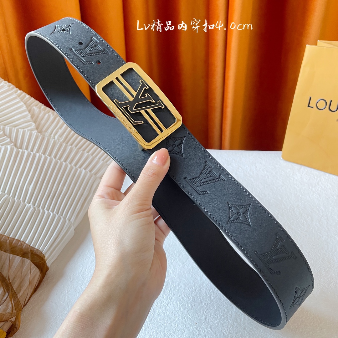 LOUISVUITTON[正]原单品质精挑细选头层牛皮搭配原单精品钢扣精工制作细节看图实物拍摄高端奢华宽