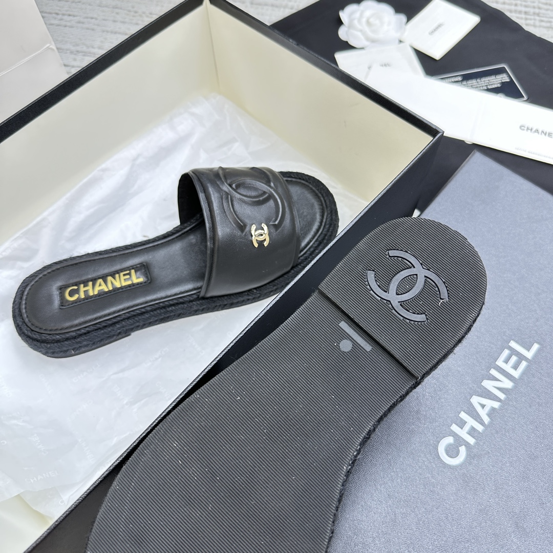 Chanel香奈儿23最新款蜜儿拖鞋