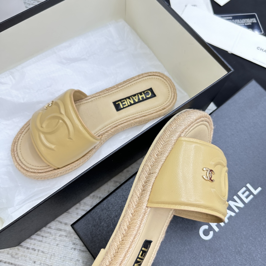 Chanel香奈儿23最新款蜜儿拖鞋