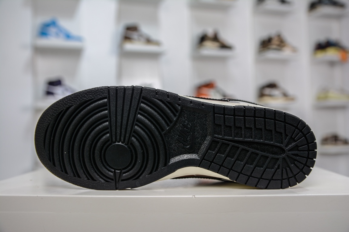 300 Nike Dunk Low 定制配色 电玩涂鸦白棕黑PS2363-002