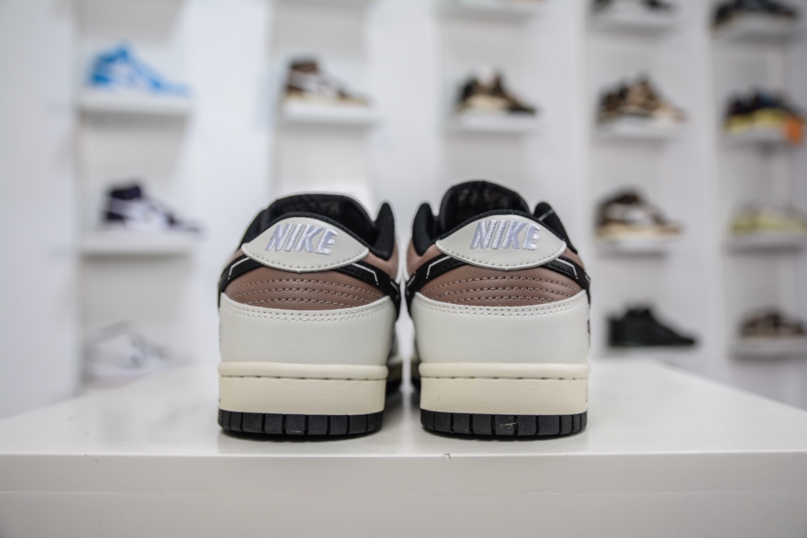 300 Nike Dunk Low 定制配色 电玩涂鸦白棕黑PS2363-002