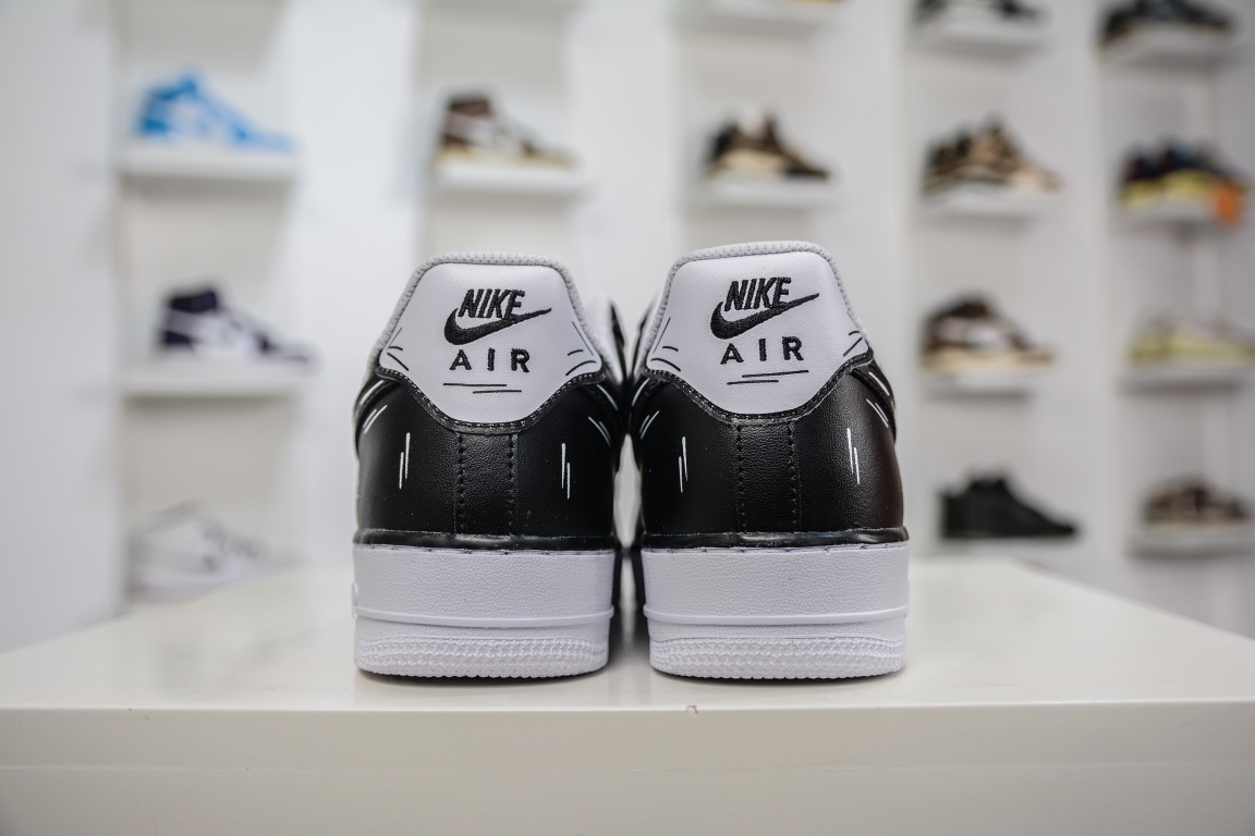 260 Air Force 1 '07 Low 二次元黑白熊猫 CW2288-218