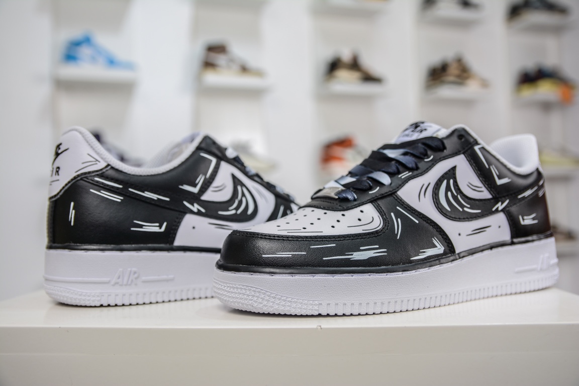 260 Air Force 1 '07 Low 二次元黑白熊猫 CW2288-218