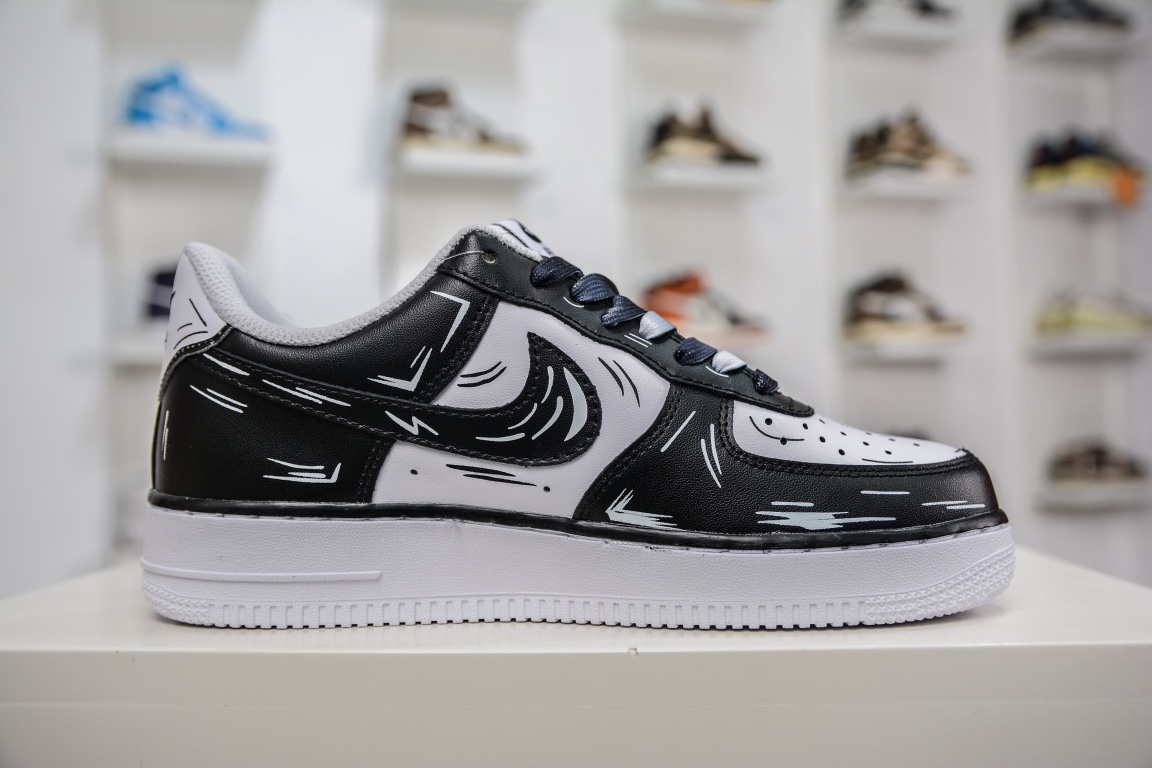 260 Air Force 1 '07 Low 二次元黑白熊猫 CW2288-218