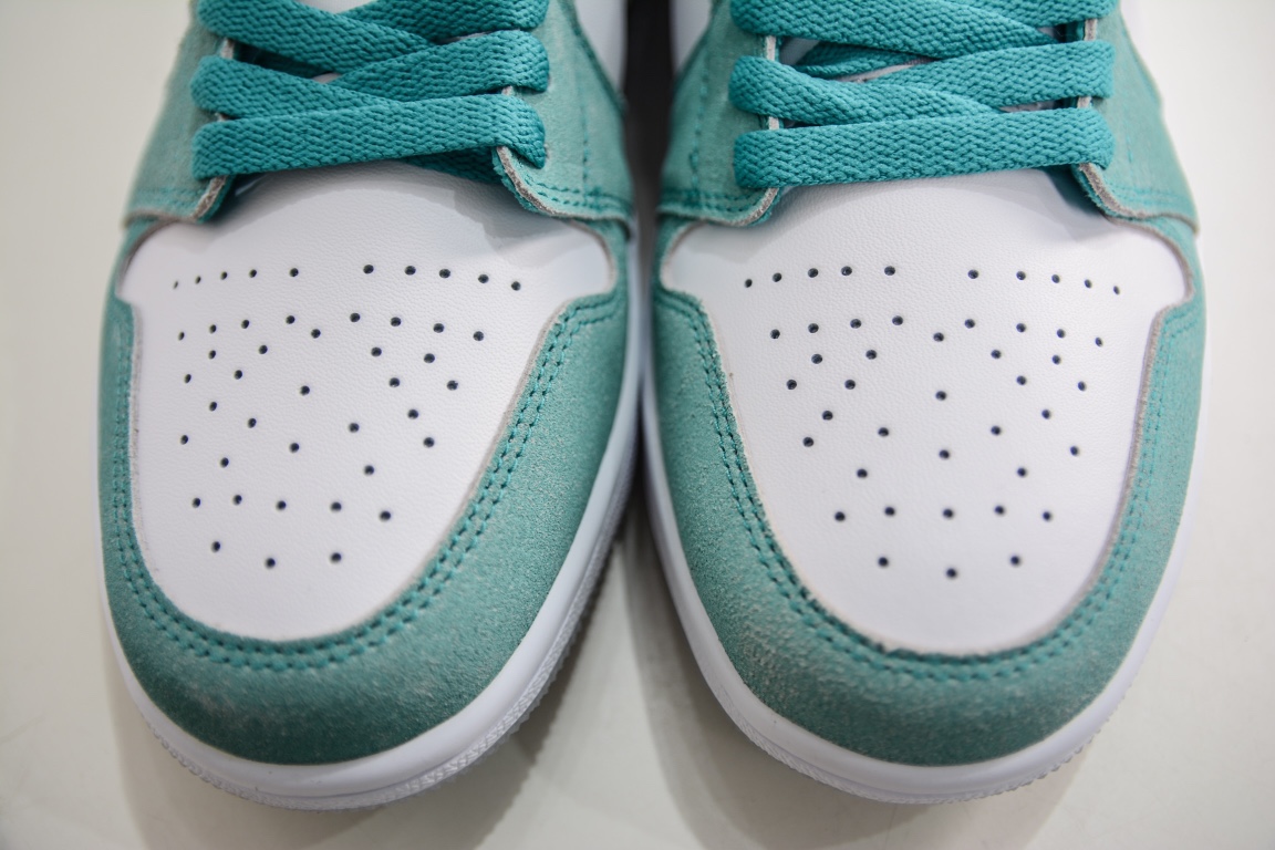 220 私人订单顶级Air Jordan 1 Low ”New Emerald” 翡翠绿 CV3043-100