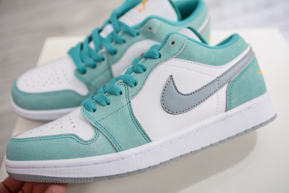 220 私人订单顶级Air Jordan 1 Low ”New Emerald” 翡翠绿 CV3043-100