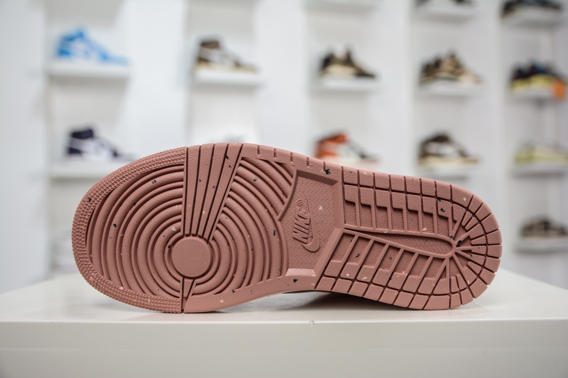 220 纯原版 Nike Air Jordan 1 Low AJ1 ”pink velvet” 粉丝绒 DQ8396-600