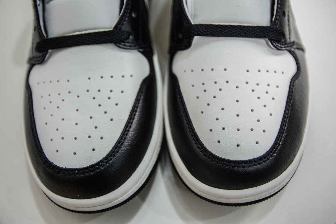 260 纯原Air Jordan 1 Mid AJ1 乔1 黑白红 乔丹中帮篮球鞋系列 BQ6472-061