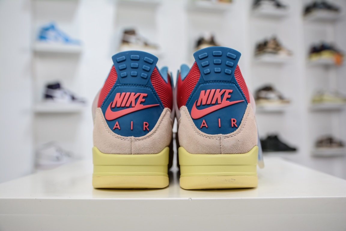 400 私人订单Union LA x Air Jordan 4 ”guava ice” 粉红蓝DC9533-800