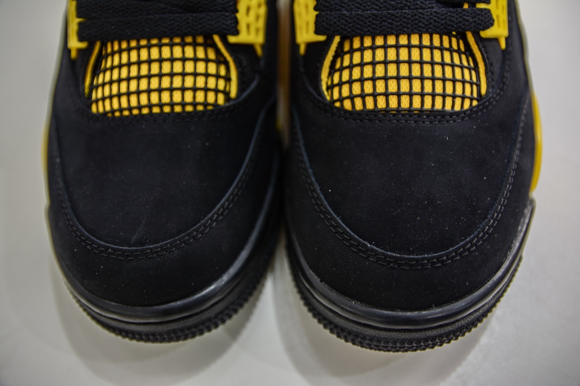 400 私人订单Air Jordan 4 ”Thunder”黑黄雷公 DH6927-017