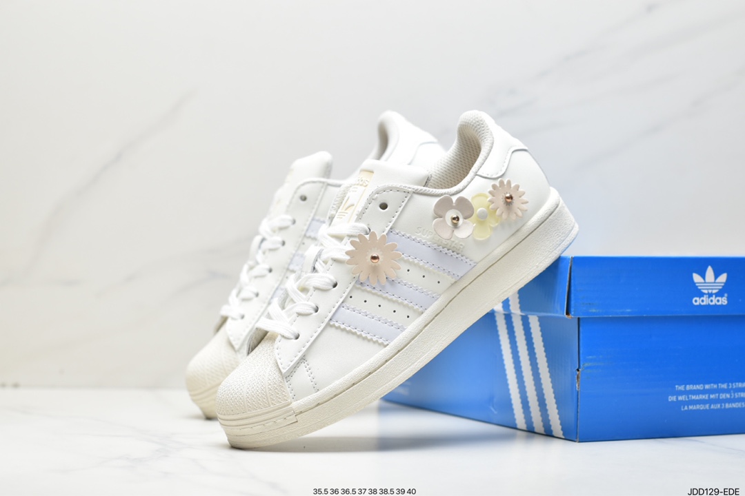 120 阿迪贝壳头系列 adidas Original Super Star 三叶草GW4445