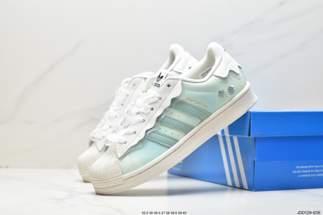 120 阿迪贝壳头系列 adidas Original Super Star 三叶草GW4445