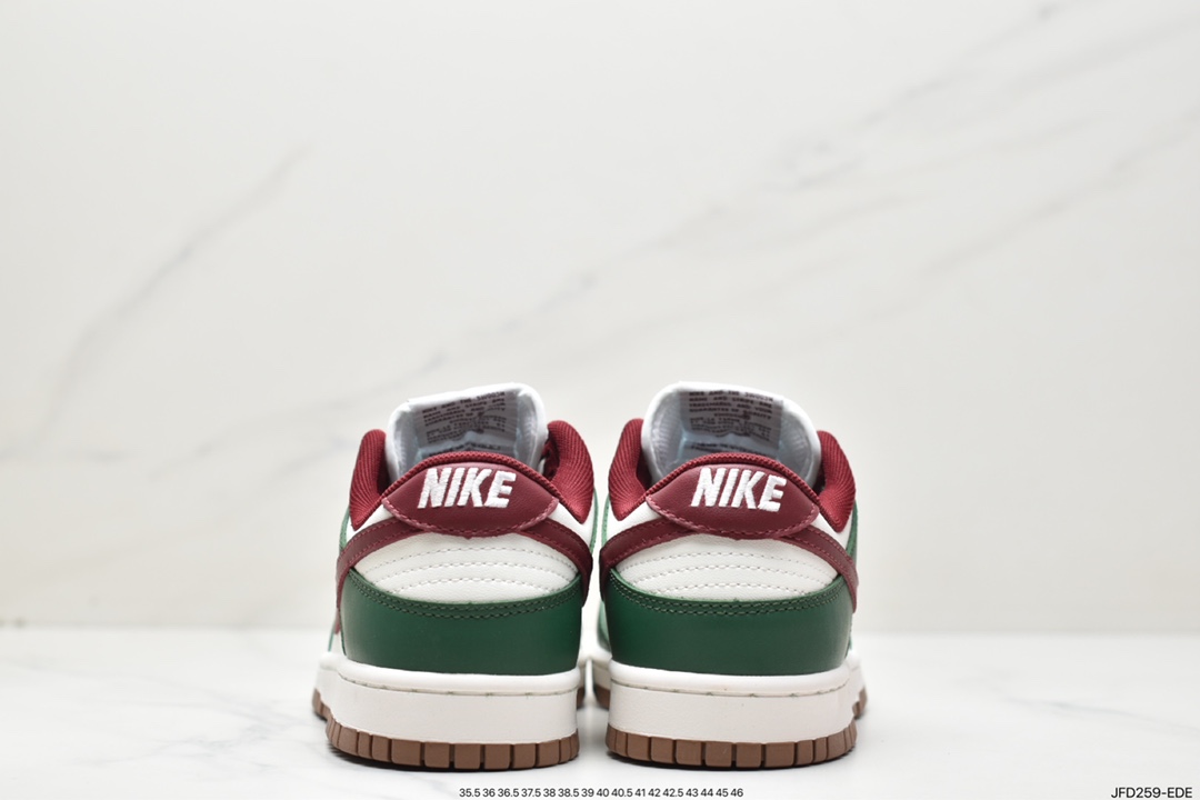 170 Nike Dunk Low “Gorge Green” 酒红白绿FB7160-161