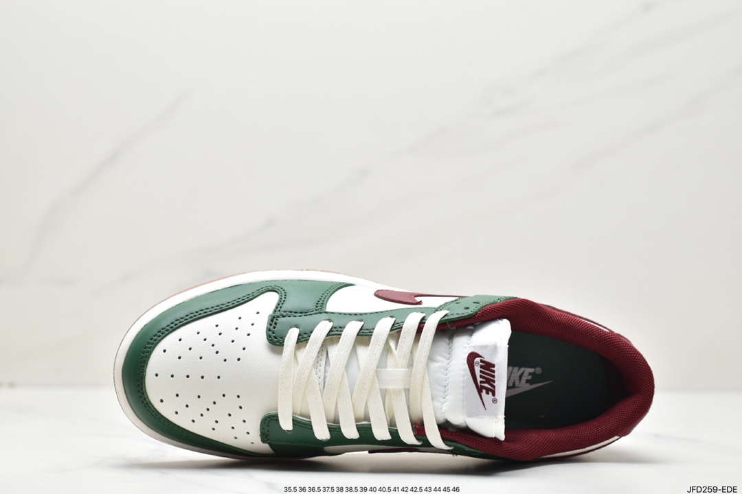 170 Nike Dunk Low “Gorge Green” 酒红白绿FB7160-161