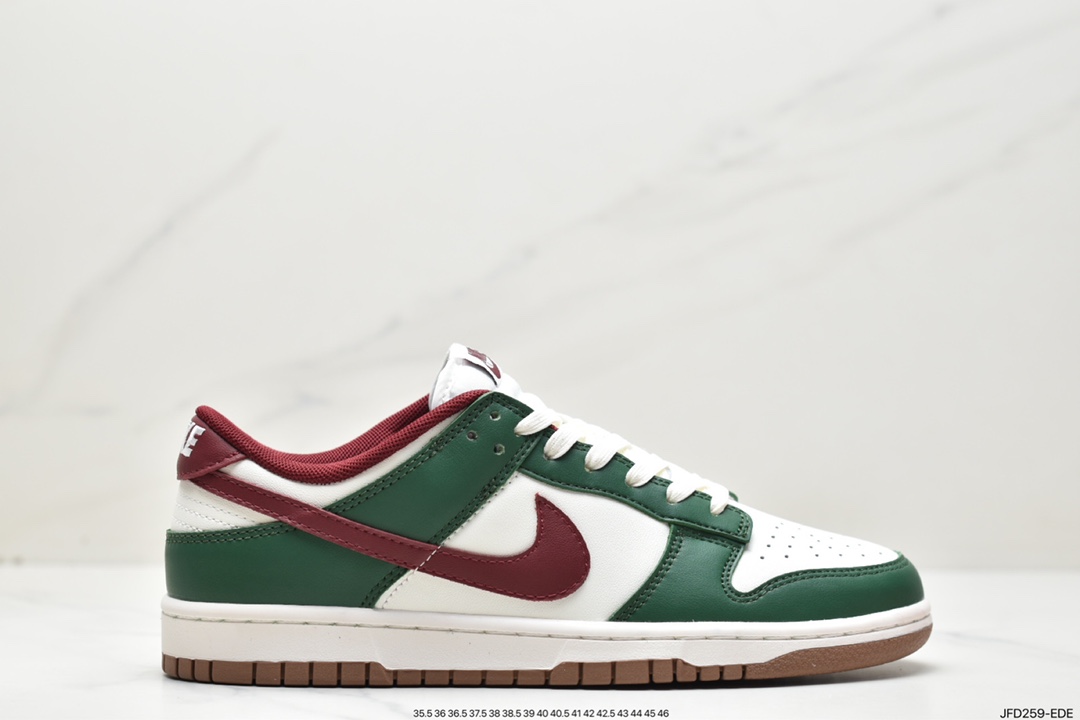 170 Nike Dunk Low “Gorge Green” 酒红白绿FB7160-161