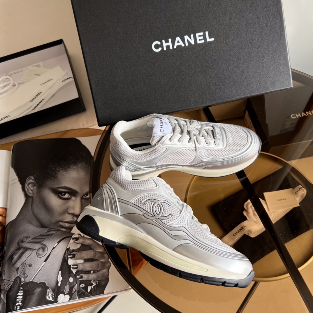 Chanel Shoes Sneakers Spring Collection Sweatpants