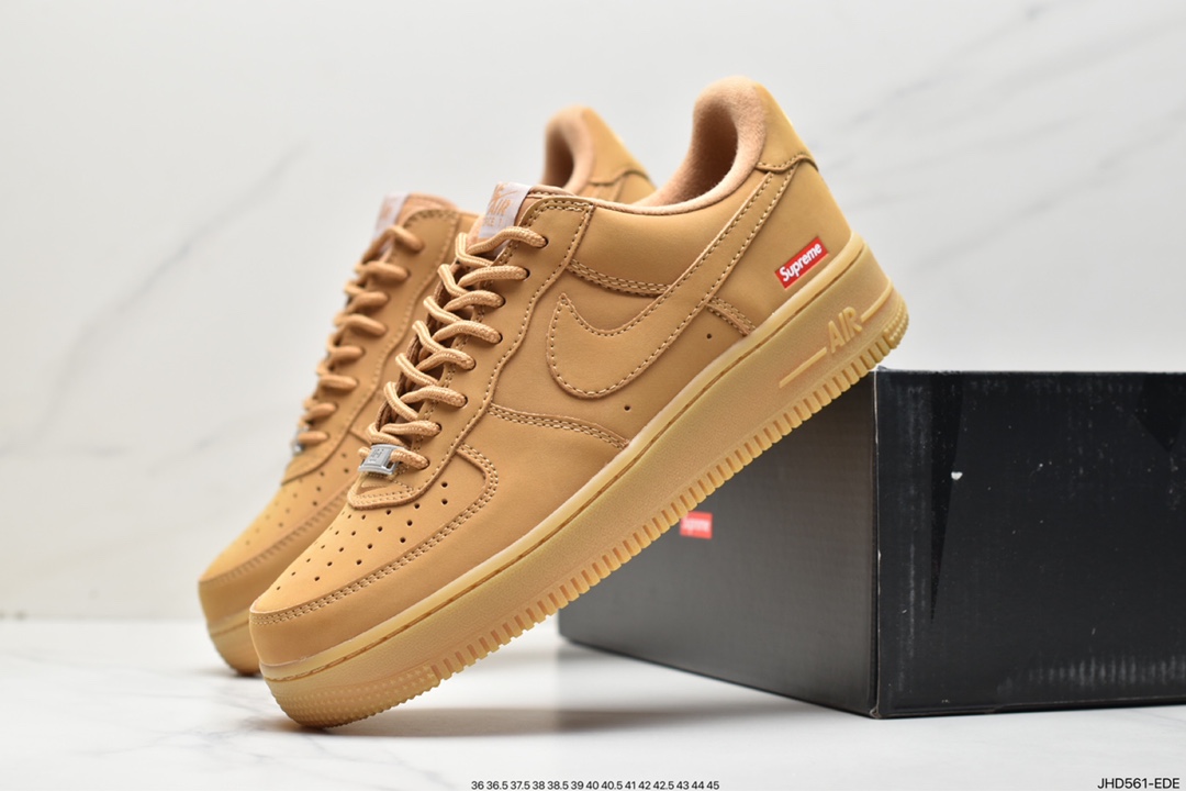 190  Air Force 1 Low'07”White”空军一号经典“联名白红LOGO”CU9225-100 /001/200