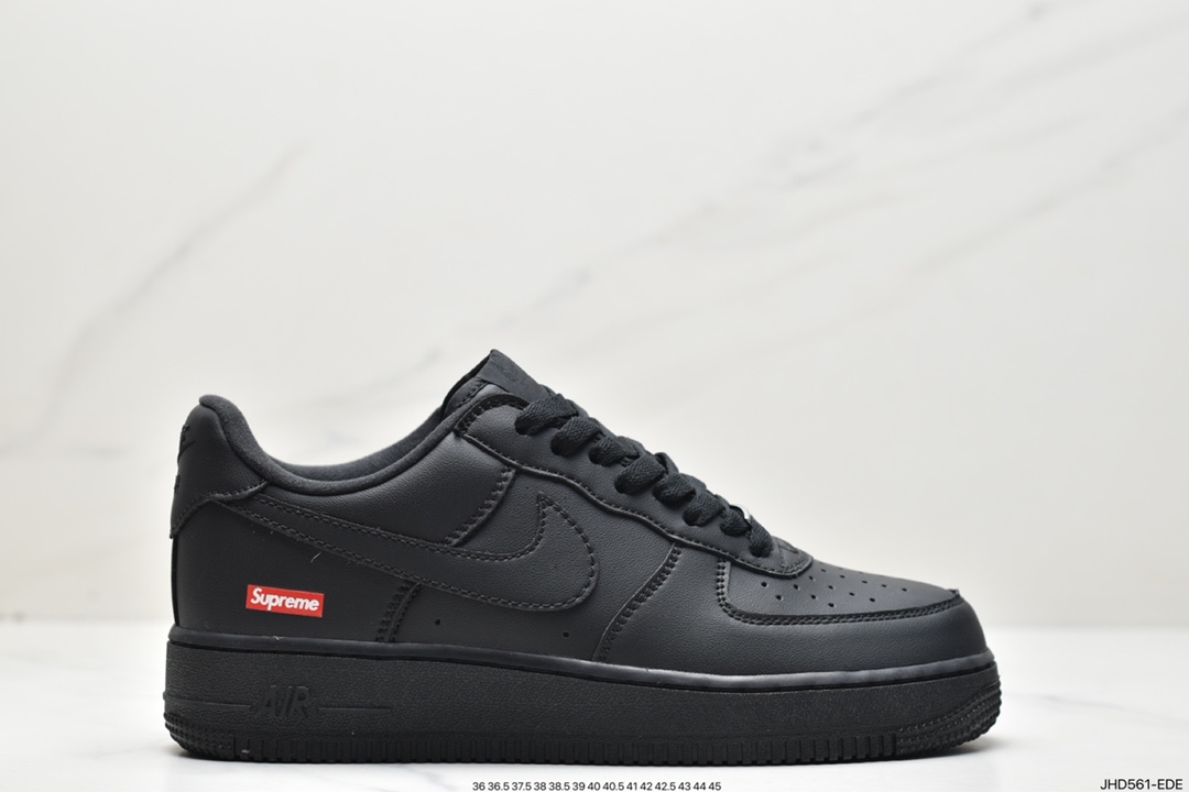 190  Air Force 1 Low'07”White”空军一号经典“联名白红LOGO”CU9225-100 /001/200